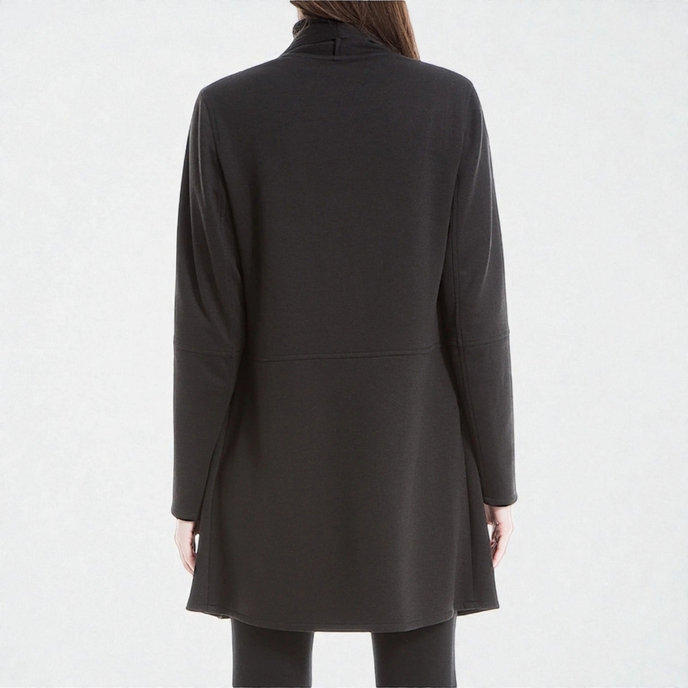 Max Studio Womens Scuba Jacket Black XL - Picture 2 of 10